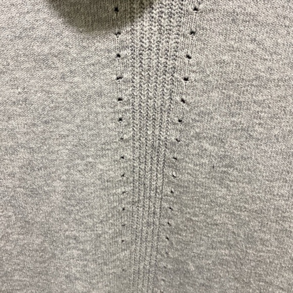 Banana Republic Cotton Blend Grey Cowl Turtleneck Womens Sweater Size Small - Picture 2 of 7